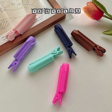 两件9.9折🔥臺灣出貨🔥可開發票✅墊發根頭髮內蓬鬆神器無痕髮夾頭頂捲髮劉海夾固定頭髮夾子頭飾女