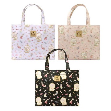 【糖果總匯-小學士】外出萬用可橫放A4文件防水手提袋