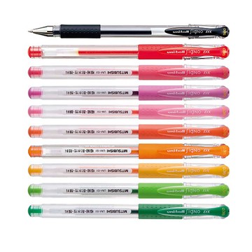 三菱 超細鋼珠筆 0.38mm 10支入/盒 UM-151