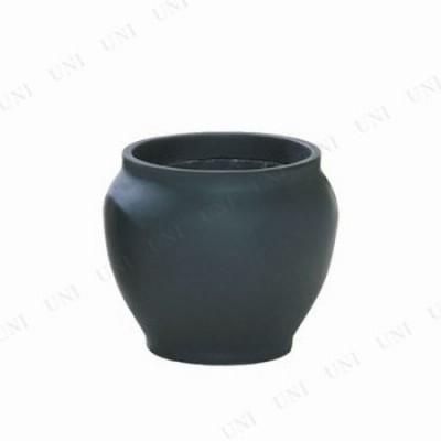 【取寄品】 フラワーポット T-46型 ブラック 【 園芸 プランター ガーデニング用品 植木鉢 】