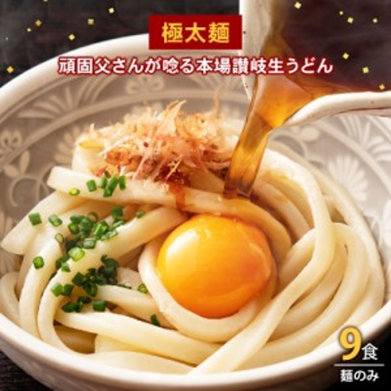 讃岐　半生　太うどん　3袋