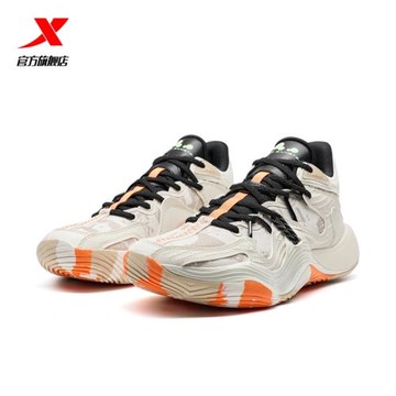 特步鏖戰3TD | 籃球鞋2025秋季新款黑色防滑耐磨專業實戰籃球鞋子