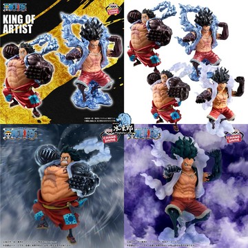 🌀日版客🌀 金證 航海王 KING 魯夫 蛇人 彈跳人 4檔 SPECIAL 藝術王者 日版 景品 公仔