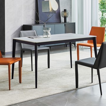 MUNA家居   維克6尺岩板餐桌/不含椅   180X90X75cm