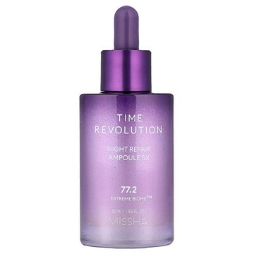 Missha, 夜間修護安瓿 5X，1.69 液量盎司（50 毫升）