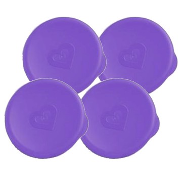 munchkin 滿趣健 360度防漏杯杯蓋  紫色  4個