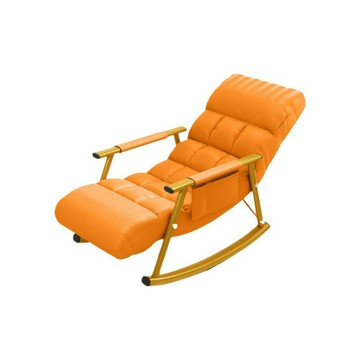 搖椅成人休閑科技布搖搖椅沙發大人臥室躺椅可折疊室內陽臺懶人椅[010209DD]