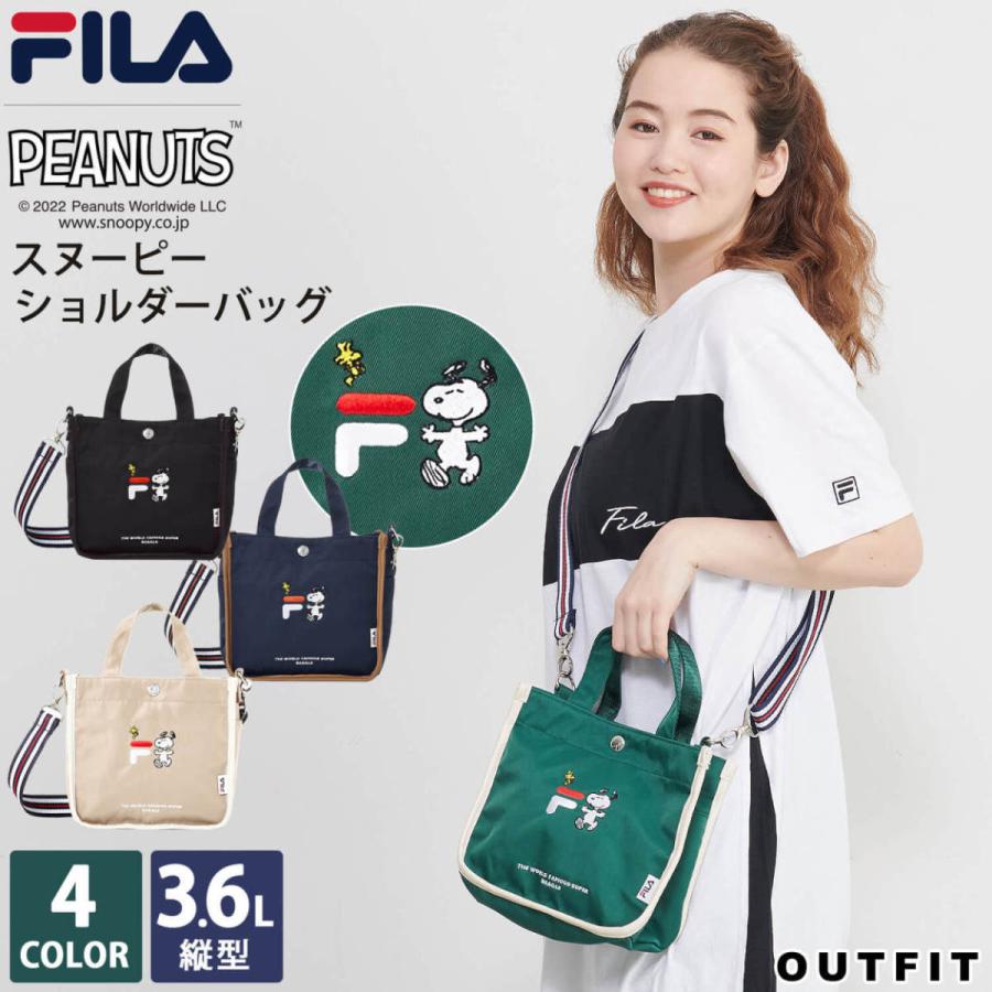 フィラ FILA スヌーピー SNOOPY トートバッグ 2WAY ショルダー