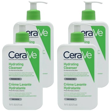 CeraVe 適樂膚 輕柔保濕潔膚露  473ml  4瓶
