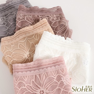 凡爾賽情人高腰舒柔棉內褲 M-3XL｜5件組｜SiOHER熹歐禾