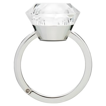 德國 REFLECTS LED戒指隨身包袋掛勾 金屬 塑料材質  晶透  1個