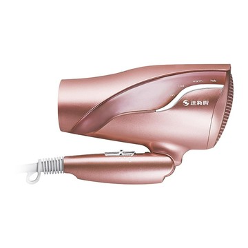 達新牌 光觸媒吹風機 FD-808 超水潤負離子 六段式雙開關 LED溫度顯示 專利光觸媒 銀離子抗菌 折疊式手柄  玫瑰金
