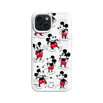 iPhone 15 SolidX 白 - 迪士尼-米奇 Mickey - Sticker-米奇的常態