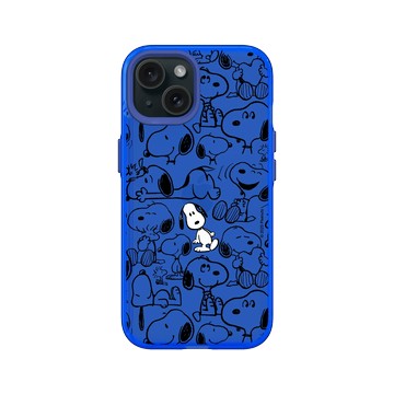 iPhone 15 Clear 激光藍 - 史努比 Snoopy - 找我嗎？