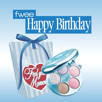 【fwee】生日快樂🎂 Pocket眼影盤(獨家禮盒)