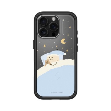 iPhone 16 Pro Mod NX 黑 - 咻咻熊 XiuXiubear - 晚安泥