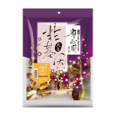 【大溪廖心蘭】非基改小豆丁－蒜味220g/包