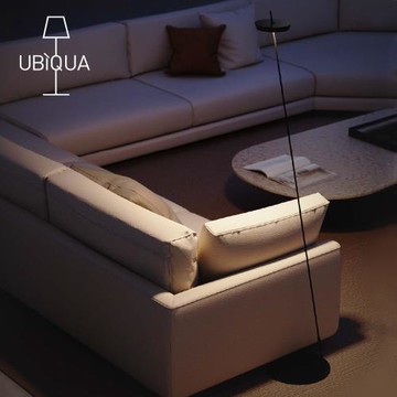 義大利UBIQUA Torus Floor 靜謐時光USB充電式直立落地燈-多色可選