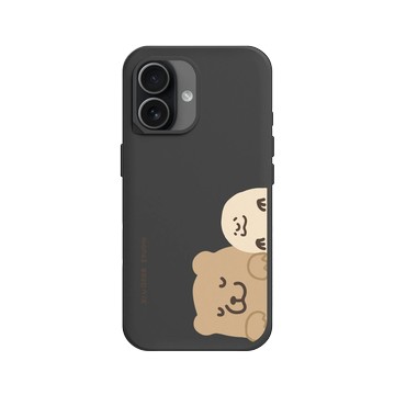 iPhone 17 SolidX 黑 - 咻咻熊 XiuXiubear - 熊與泥
