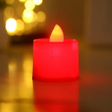 電子蠟燭燈 假蠟燭 LED電子蠟燭 LED電子蠟燭燈浪漫求婚創意布置用品生日驚喜心形場景道具裝飾『ZW5066』