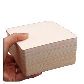 空白宣紙卡片國畫專用加厚紅紙學生練字書法繪畫生麻半生熟小宣卡