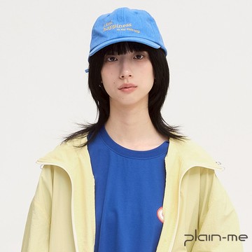plain-me [I find happiness] 帽子 刺繡 帽 老帽 棒球帽 配件 [PLN2320-252]