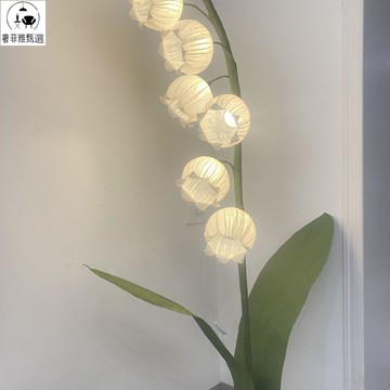 立燈/落地燈 落地燈 客廳鈴蘭花燈 臥室燈 抖音網紅同款浪漫喬遷