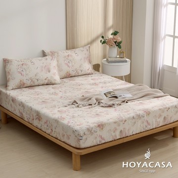HOYACASA 60支天絲枕套床包組｜花郁｜(雙人/加大/特大)