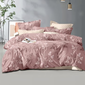 A-one 雪紡棉 床包 + 枕套 2個 台灣製  雙人  葉語時光