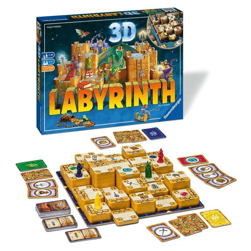 Ravensburger ラベンスバーガー 3Dラビリンス ボードゲーム アナログ