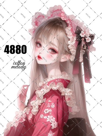 original sticker no.4880 人物貼紙 原創貼紙 原創人物貼紙 裝飾貼紙 cotton melody