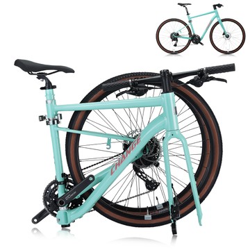 CHANGE 公路車 摺疊車 礫石車 Shimano Cues 20速 折疊脚踏車 自行車 可加裝電動車套件 GF-102G
