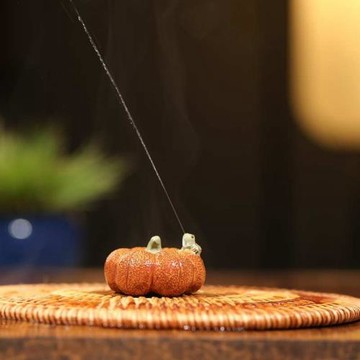 噴水茶寵小擺件青蛙紫砂可養個性南瓜創意西瓜可愛蘑菇純手工茶玩