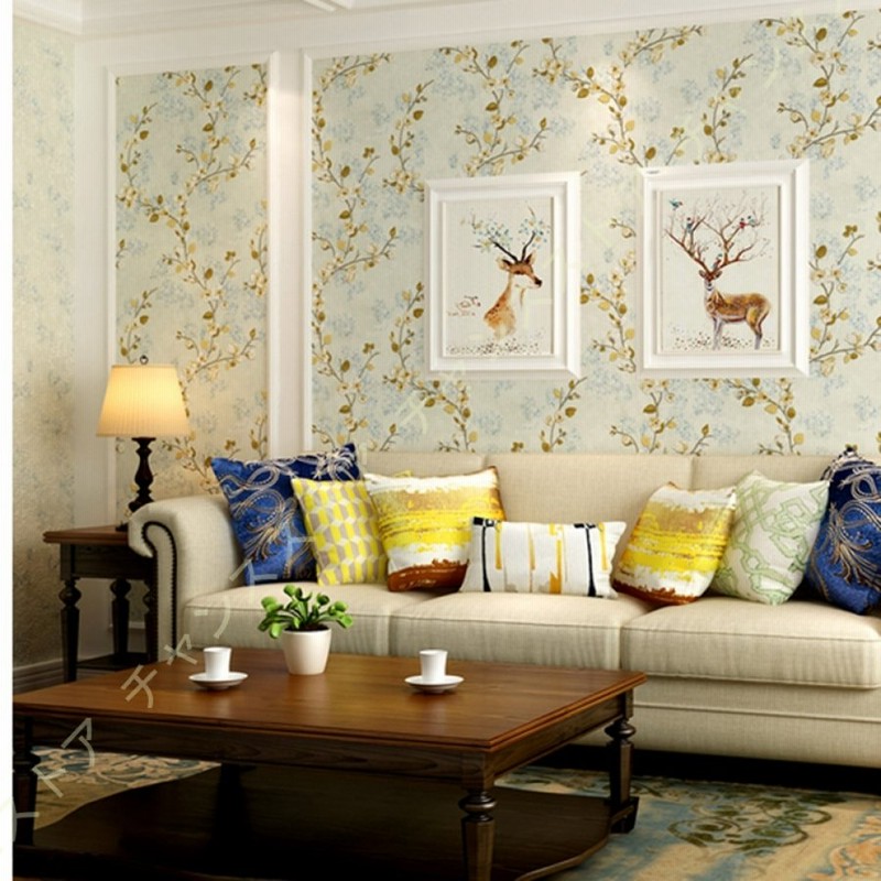 壁紙 シール おしゃれ 花柄 フラワーの壁紙シール Wall Sticker 花柄 壁紙シール はがせる壁紙 リメイクシート のり付き 北欧 クロス 補修 防水 家具 テーブル 通販 Lineポイント最大0 5 Get Lineショッピング