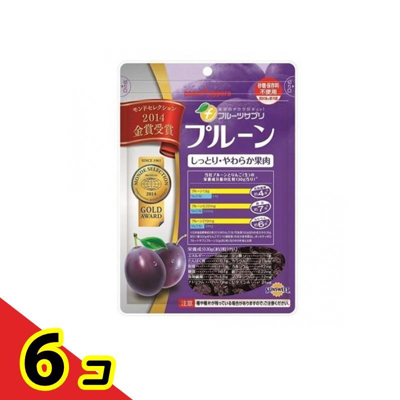 ポッカサッポロ フルーツサプリ プルーン 70g 6個セット   送料無料