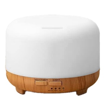 超聲波霧化 香薰加濕器  七彩加濕器 500ml  單一顏色