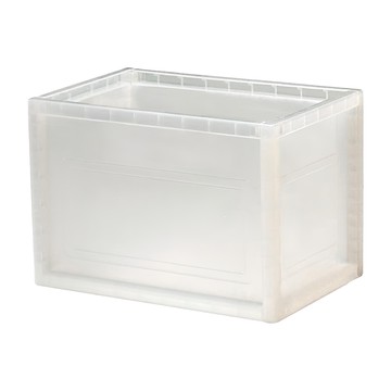 livinbox 巧拚收納箱 KD-2619 簡約 12.4L容量 台灣製造 輕巧好組裝  透明  380 x 190 x 260mm  1個