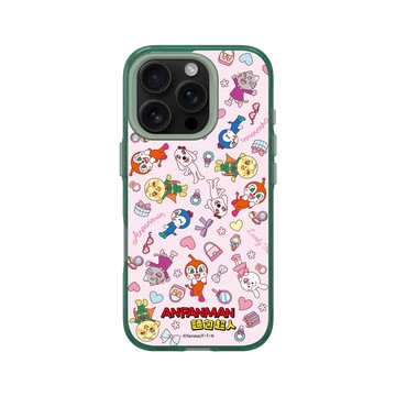iPhone 16 Pro Clear 憂墨綠 - Anpanman麵包超人 - 甜蜜的小事物