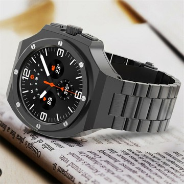 不鏽鋼保護殼 不掉色錶帶 改裝三星Ultra套裝 Samsung Galaxy Watch Ultra 47mm