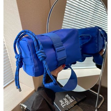 包包女氣質紅色斜挎包百搭新款吐司包小蟹潮包休閑時尚尼龍包包女