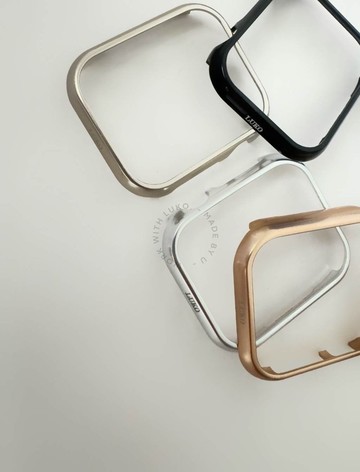 Apple Watch Case | 微光感圓弧鋁合金半包防摔硬殼