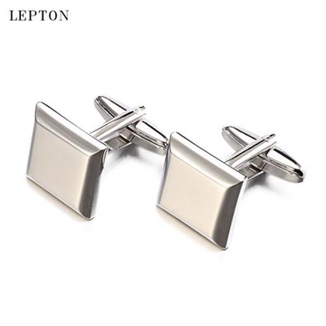 送禮盒優雅方臺法式袖扣袖釘男士紳士品質飾品歐美風cufflinks