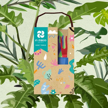 【In mood】花漾繽紛含桶7入組 園藝 工具