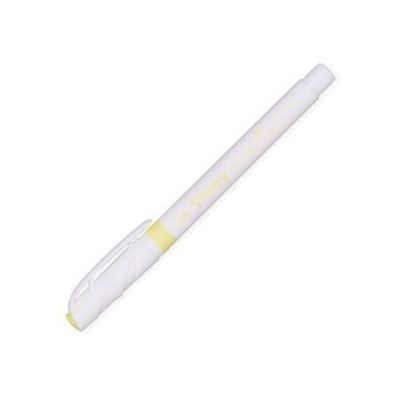 文明SKB閃亮螢光筆/IK-1801/奶黃