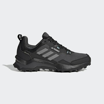 Adidas Terrex Ax4 GTX W HQ1051 女 登山鞋 戶外 越野 跑鞋 防水 穩定 耐磨 黑 灰