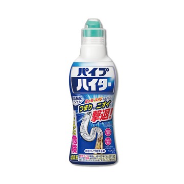 KAO 【日本】Haiter強黏度疏通排水管凝膠清潔劑500g/罐裝(廚房流理臺浴室洗手間陽台管道皆適用)