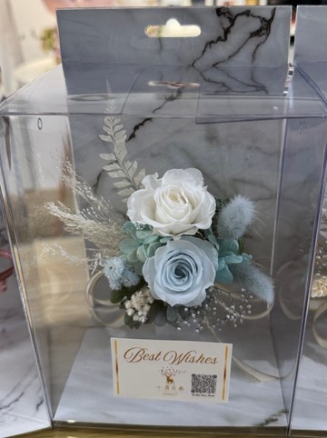 永生花胸花  婚禮胸花 希臘風格