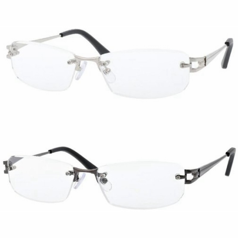 老眼鏡 おしゃれ かっこいい 男性用 メンズ メガネケース付 ちょい悪 オラオラ系 強面 読書用 シニアグラス ツーポイント イカツイ フチなし リーディンググラス 通販 Lineポイント最大get Lineショッピング