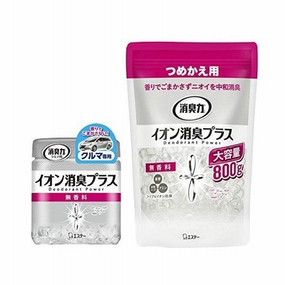 まとめ買い 消臭力 イオン消臭プラス クルマ用 無香料 本体 90g つめかえ 800g クリアビーズ 車 車用 消臭剤 消臭 芳香剤 通販 Lineポイント最大get Lineショッピング