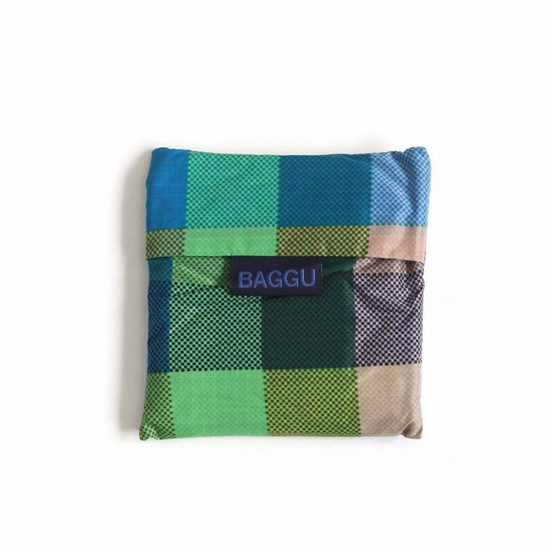 BAGGU (バグゥ) STANDARD エコバッグ マドラスチェック 1